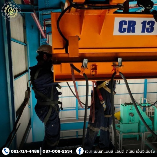 รับซ่อมบำรุงเครนโรงงาน จำหน่ายอุปกรณ์ไฟฟ้าในโรงงาน  ซ่อมบำรุงเครื่องจักรโรงงานอุตสาหกรรม  รับซ่อมบำรุงเครนโรงงาน  รับออกแบบติดตั้งระบบเครื่องปรับอากาศ  รับออกแบบติดตั้งระบบไฟฟ้าโรงงานอุตสาหกรรม 